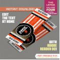 Ice Hockey Ticket Invitations (Anaheim Ducks)